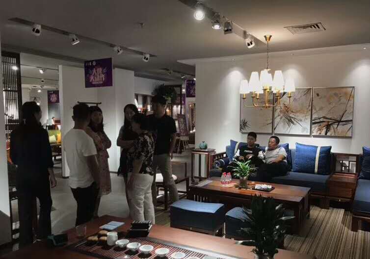 庆贺武汉BJL平台花梨院子国庆期间仅一天开单破100万