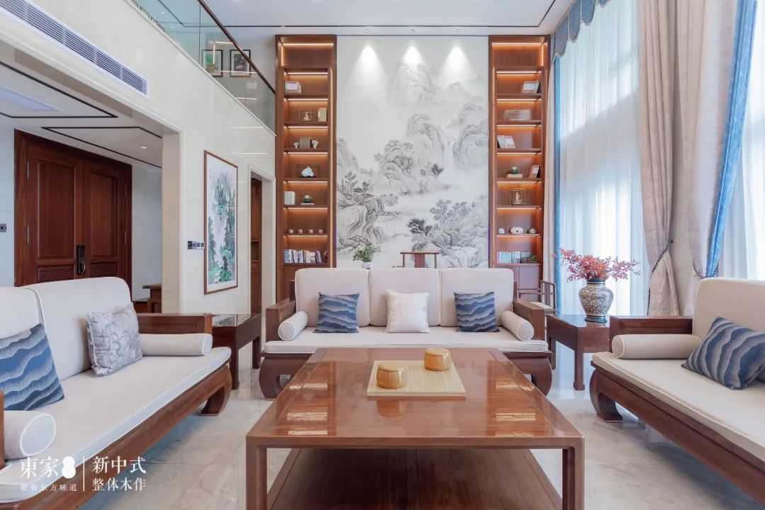 新中式案例 |看看新中式是如何驾驭620㎡大宅!