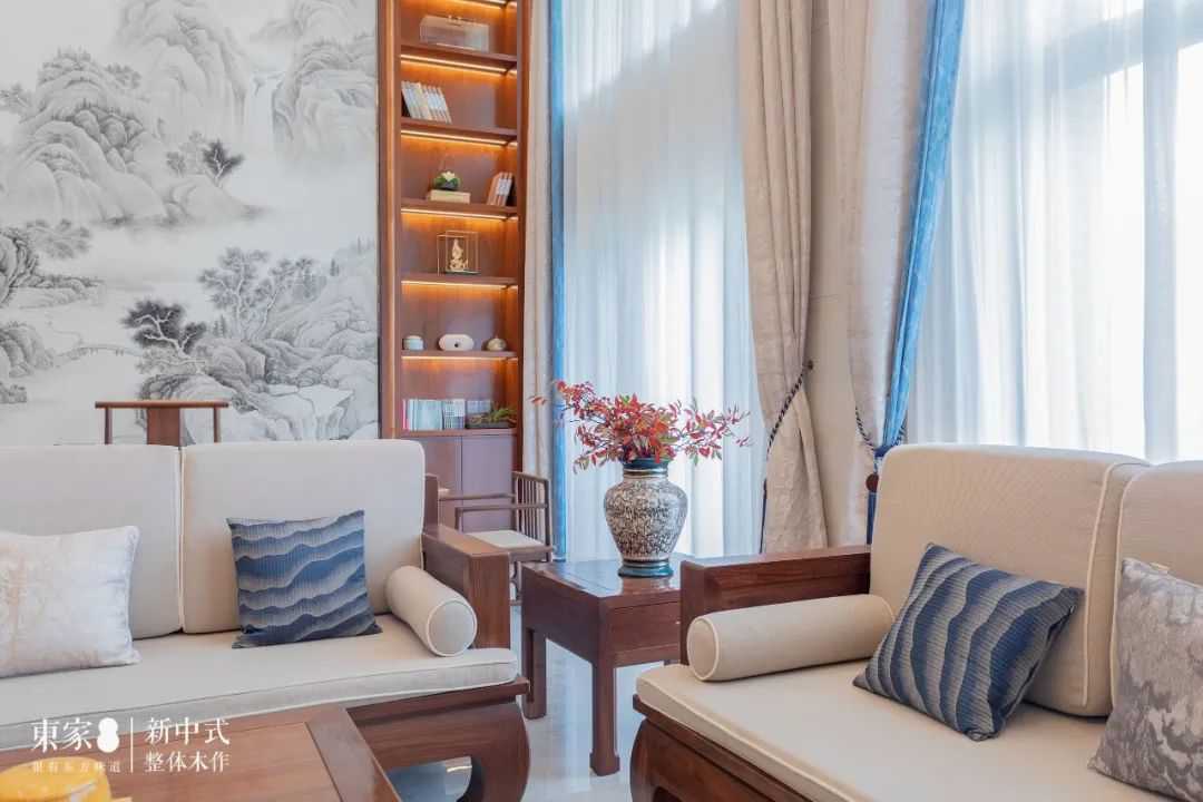 新中式案例 |看看新中式是如何驾驭620㎡大宅!