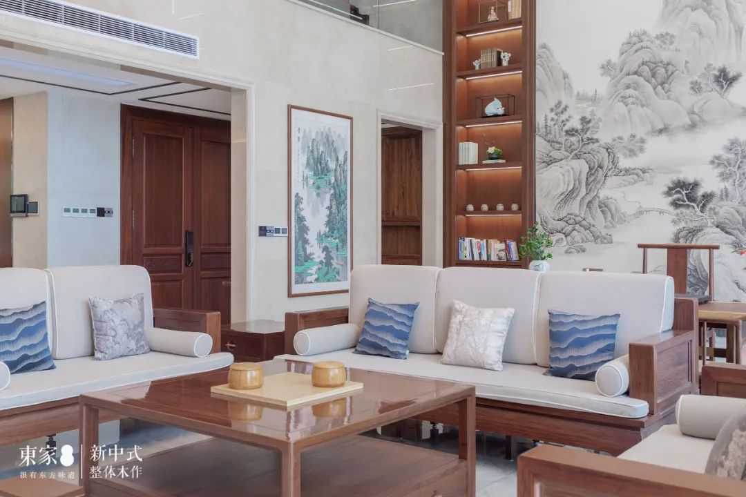新中式案例 |看看新中式是如何驾驭620㎡大宅!