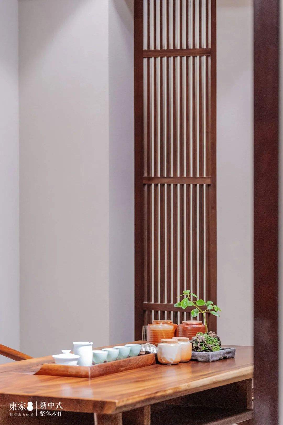 新中式案例 | 280㎡郊野别墅,东方茶室情怀浓郁,生活如此雅致!