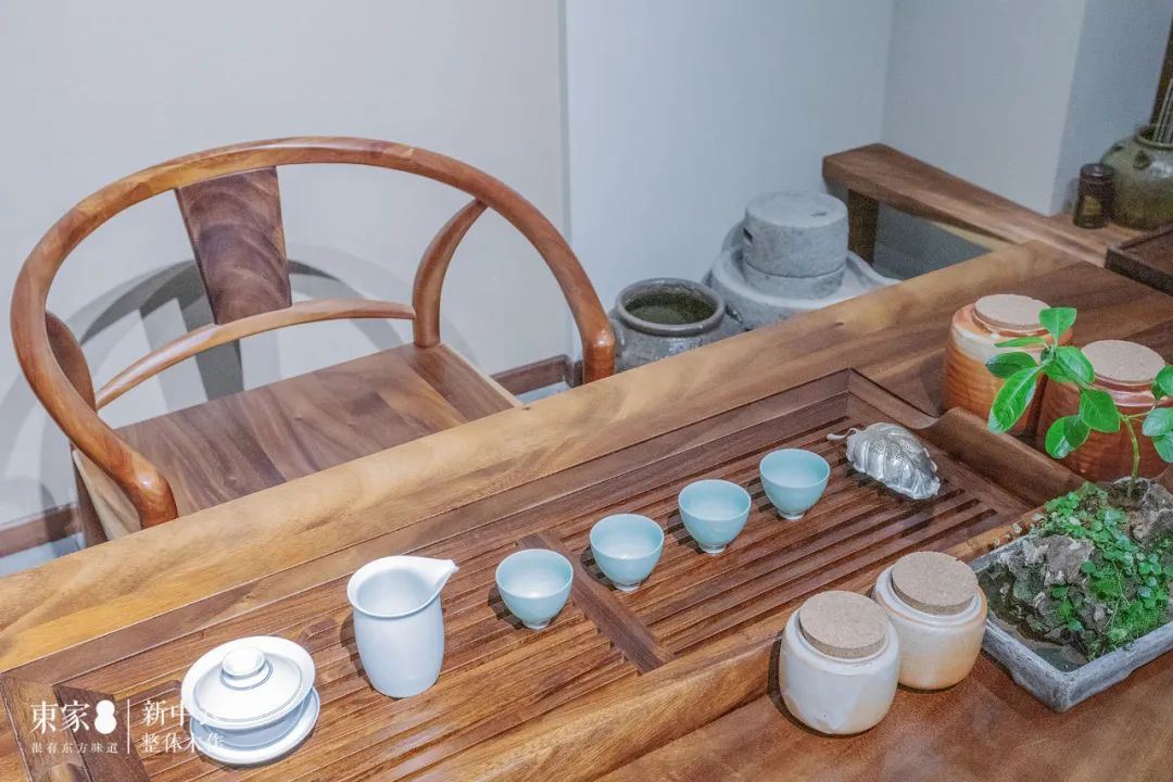 新中式案例 | 280㎡郊野别墅,东方茶室情怀浓郁,生活如此雅致!